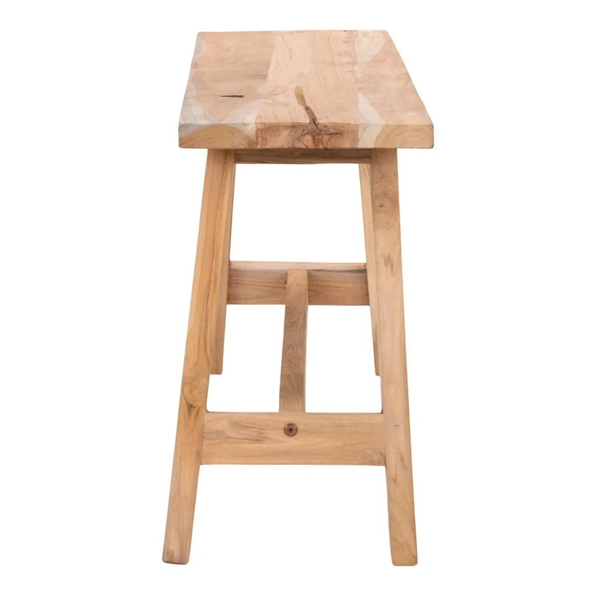 Barcelona Bench - Bench, teak, natural 90x25x45 cm - Afbeelding 3