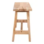 Barcelona Bench - Bench, teak, natural 90x25x45 cm - Afbeelding 3