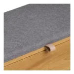 Barco Bench with storage - Bench with storage, oak look 92x33x48 cm - Afbeelding 7