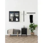 Branca Bench - Bench with storage, brown/natural 97x40x48 cm, HN1237 - Afbeelding 9
