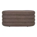 Dartford Bench - Bench with storage, teddy, brown 103x45x44 cm, HN1238