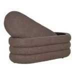 Dartford Bench - Bench with storage, teddy, brown 103x45x44 cm, HN1238 - Afbeelding 5