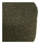 Ejby Pouf - Pouf, teddy, green ø34x36 cm, HN1301 - Afbeelding 2