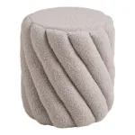 Sana Pouf - Pouf, grey ø38x40 cm, HN1082