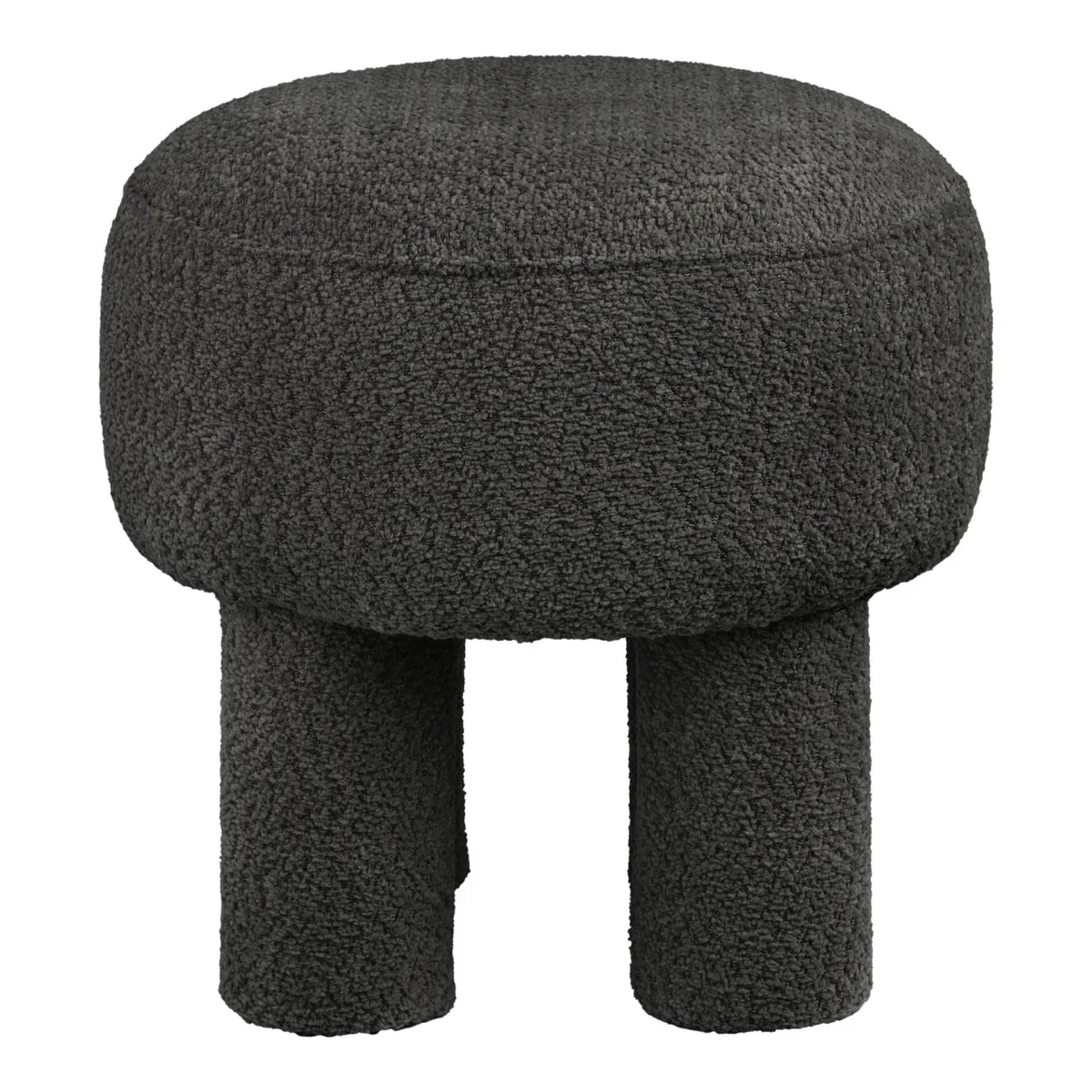 Canberra Pouf - Pouf, charcoal ø43x43 cm, HN1312 - Afbeelding 2