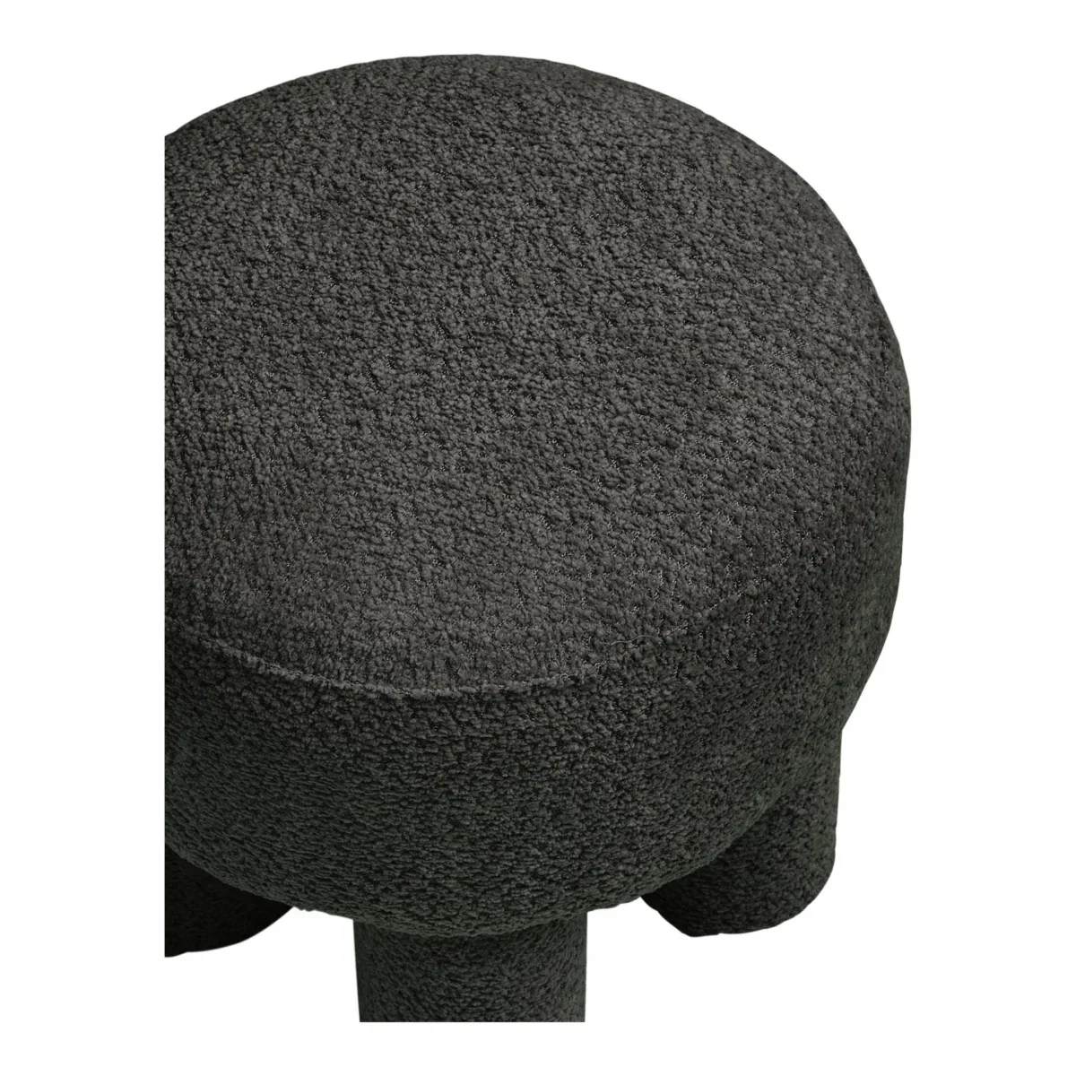 Canberra Pouf - Pouf, charcoal ø43x43 cm, HN1312 - Afbeelding 3