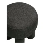 Canberra Pouf - Pouf, charcoal ø43x43 cm, HN1312 - Afbeelding 3