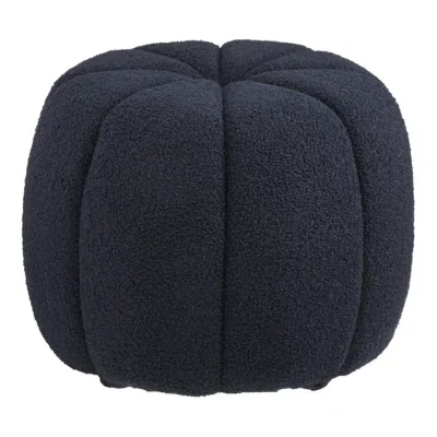 Paisley Pouf - Pouf, navy ø48x38 cm, HN1311