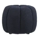 Paisley Pouf - Pouf, navy ø48x38 cm, HN1311 - Afbeelding 2