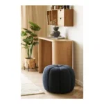 Paisley Pouf - Pouf, navy ø48x38 cm, HN1311 - Afbeelding 4