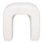 Colma Pouf - Pouf, teddy, white 42x41x36 cm, HN1234 - Afbeelding 2