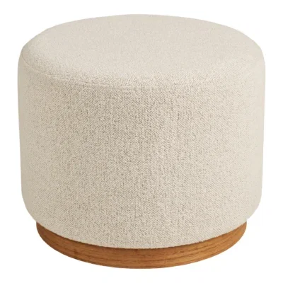Daisy Pouf - Pouf, sand ø50x41 cm, HN1083