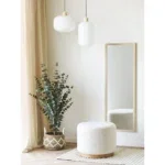 Daisy Pouf - Pouf, sand ø50x41 cm, HN1083 - Afbeelding 4