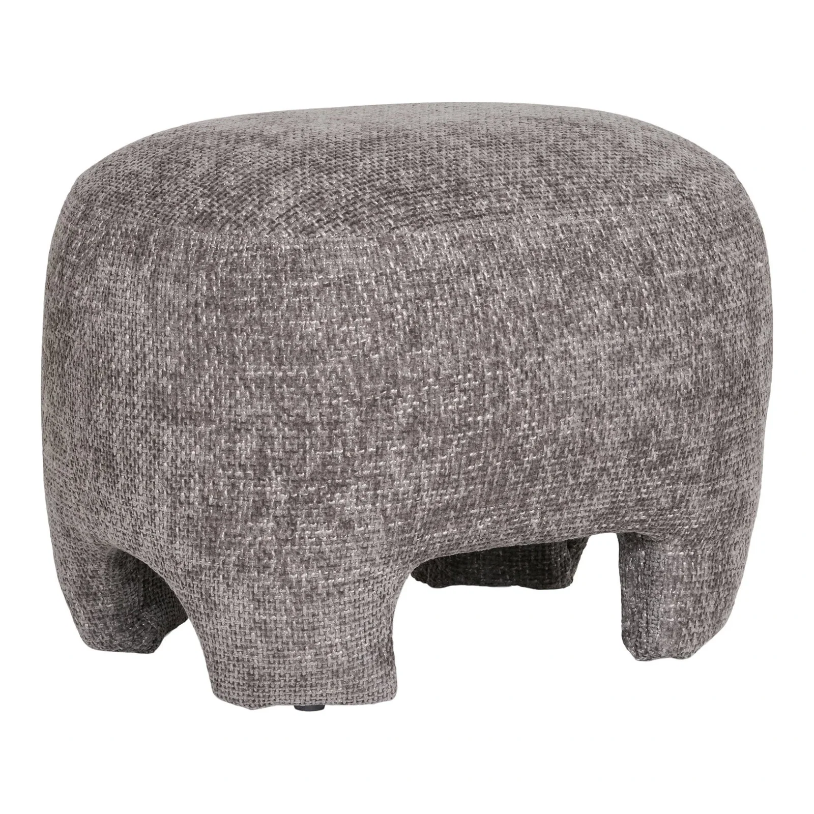 1501240-0.webp Nazare Pouf - Pouf, grey 53x41 cm, HN1280 - Afbeelding 1