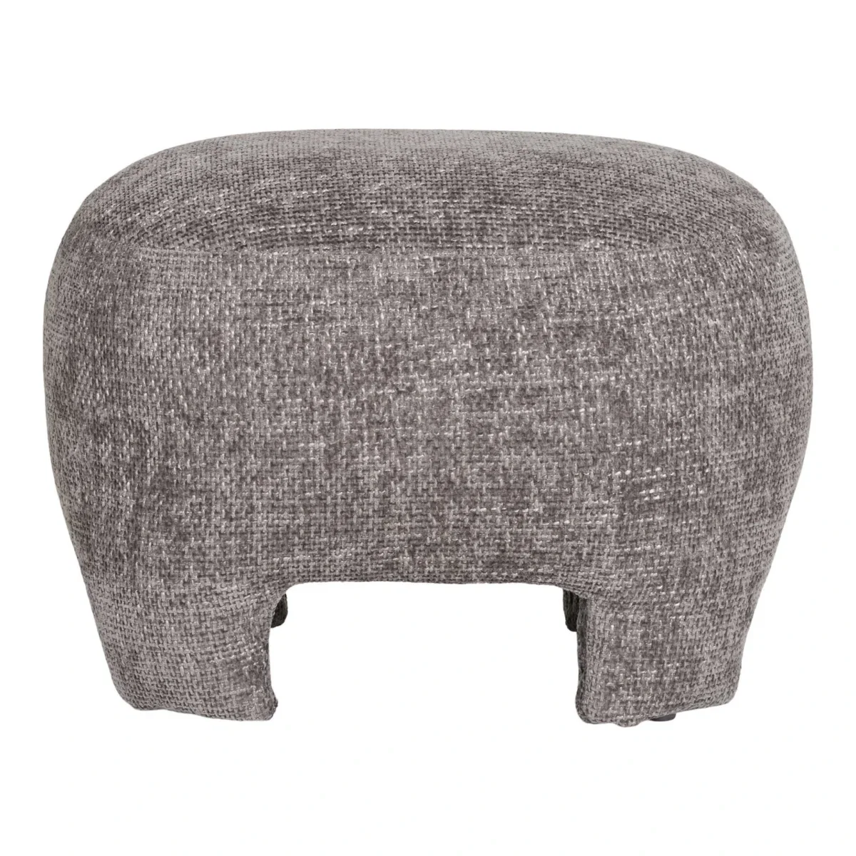 Nazare Pouf - Pouf, grey 53x41 cm, HN1280 - Afbeelding 2