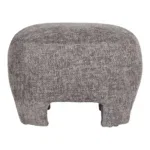 Nazare Pouf - Pouf, grey 53x41 cm, HN1280 - Afbeelding 2