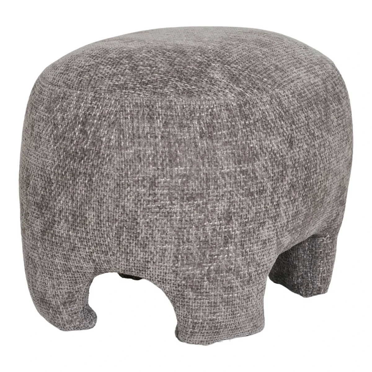 Nazare Pouf - Pouf, grey 53x41 cm, HN1280 - Afbeelding 3