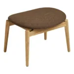 Olvera Footrest - Footrest, oak, natural/brown HN1084