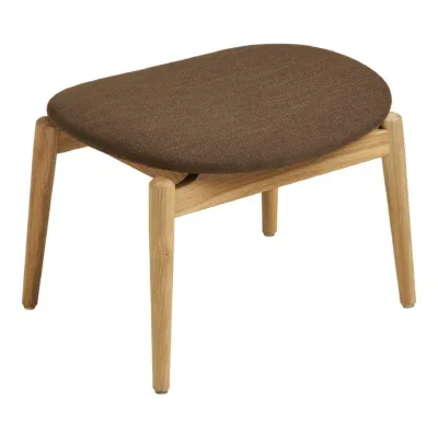 Olvera Footrest - Footrest, oak, natural/brown HN1084