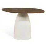 Eettafel Bora - Ø140cm Bruin