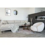 Hellerup Coffee Table - Coffee table, walnut veneer ø75x36 cm - Afbeelding 6