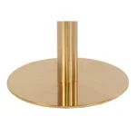 Bolzano Coffee Table - Coffee Table, marble look top, brass look base ø70x45 cm - Afbeelding 3
