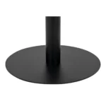 Bolzano Coffee Table - Coffee table, marble look top, white, black base ø70x45 cm - Afbeelding 3