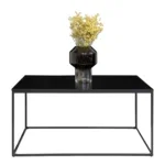 Vita Coffee table - Coffee table, black, black frame 60x90x45 cm - Afbeelding 3