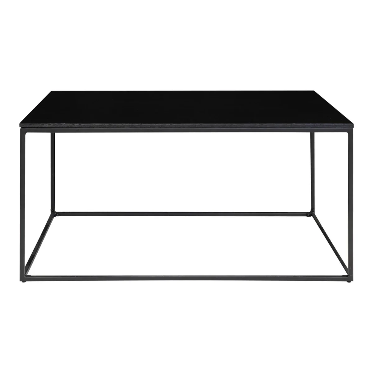 Vita Coffee table - Coffee table, black, black frame 60x90x45 cm - Afbeelding 4