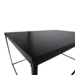 Vita Coffee table - Coffee table, black, black frame 60x90x45 cm - Afbeelding 5