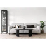 Boavista Coffee Table - Coffee table, dark brown 60x120x45 cm - Afbeelding 6