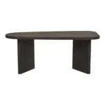 Melo Coffee Table - Coffee table, dark brown 50x100x41 cm - Afbeelding 3