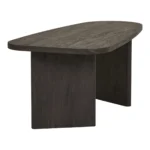 Melo Coffee Table - Coffee table, dark brown 50x100x41 cm - Afbeelding 4