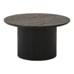Boavista Coffee Table - Coffee Table, dark brown ø80x45 cm