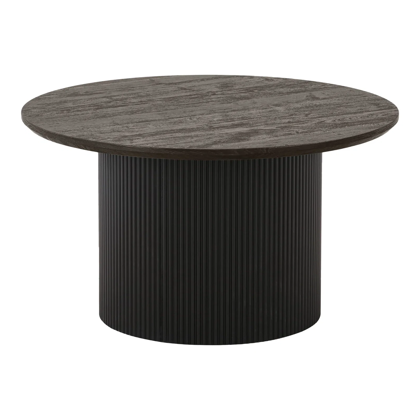 2601030-0.webp Boavista Coffee Table - Coffee Table, dark brown ø80x45 cm - Afbeelding 1