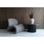 Boavista Coffee Table - Coffee Table, dark brown ø80x45 cm - Afbeelding 5