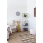 Vita Shelf - Shelf, 5 shelves, white frame 51x35x170 cm - Afbeelding 3