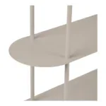 Rieti Shelving Unit - Shelving unit, 5 shelves, metal, sand 31x90x150 cm - Afbeelding 3