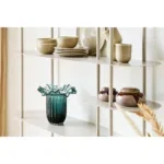 Rieti Shelving Unit - Shelving unit, 5 shelves, asymmetrical, metal, sand 31x118x139 cm - Afbeelding 7