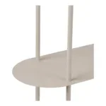 Rieti Shelving Unit - Shelving unit, 4 shelves, metal, sand 31x118x97 cm - Afbeelding 3