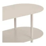 Rieti Shelving Unit - Shelving unit, 4 shelves, metal, sand 31x118x97 cm - Afbeelding 4