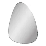 Devonport Wall mirror - Wall mirror, organic shape, facet 70x100 cm