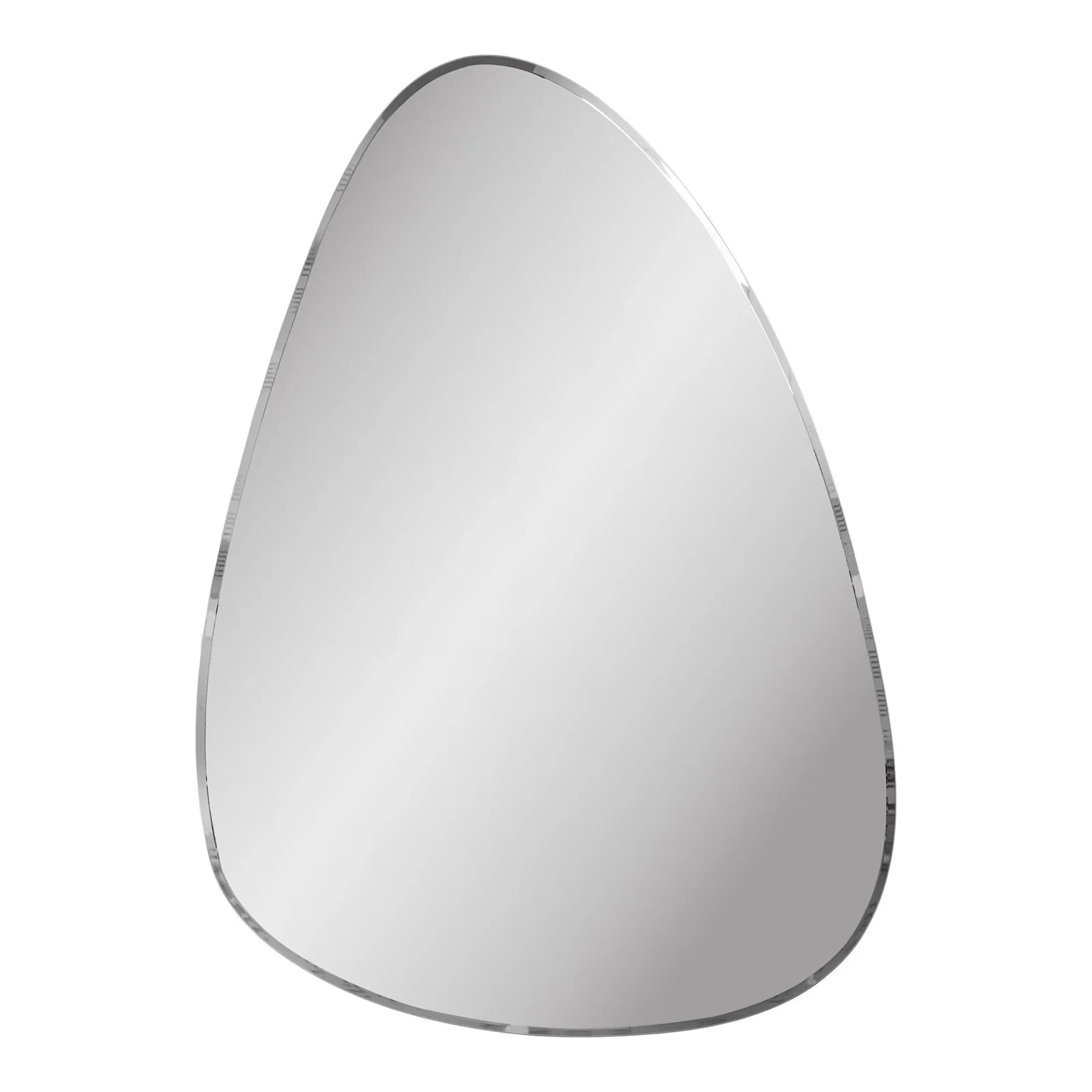 4001091-0.webp Devonport Wall mirror - Wall mirror, organic shape, facet 70x100 cm - Afbeelding 1