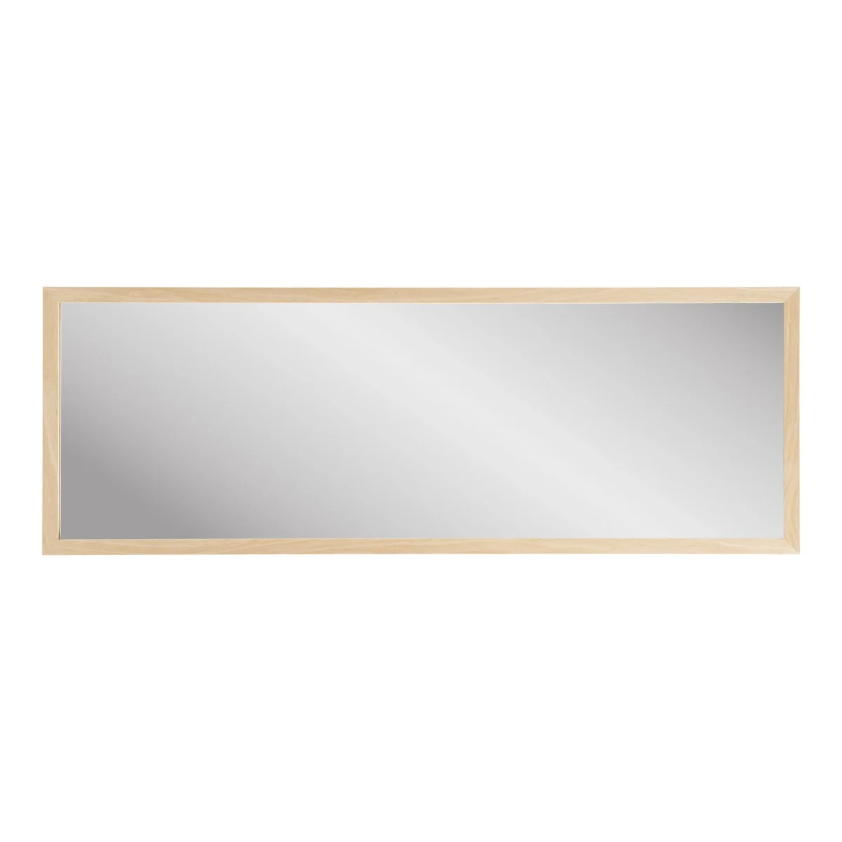 Scottsdale Wall Mirror - Wall mirror, wooden frame, natural 45x110 cm - Afbeelding 3