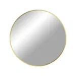 Madrid Mirror - Mirror, aluminium, brass look ø60 cm
