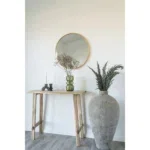 Madrid Mirror - Mirror, aluminium, brass look ø60 cm - Afbeelding 2