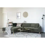 Madrid Mirror - Mirror, aluminium, brass look ø60 cm - Afbeelding 5