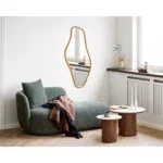 Brandsby Mirror - Mirror, pinewood, natural 60x120 cm - Afbeelding 2