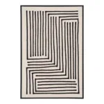 Lipari Canvas Print - Canvas print, canvas, black/beige, No.3 60x90 cm