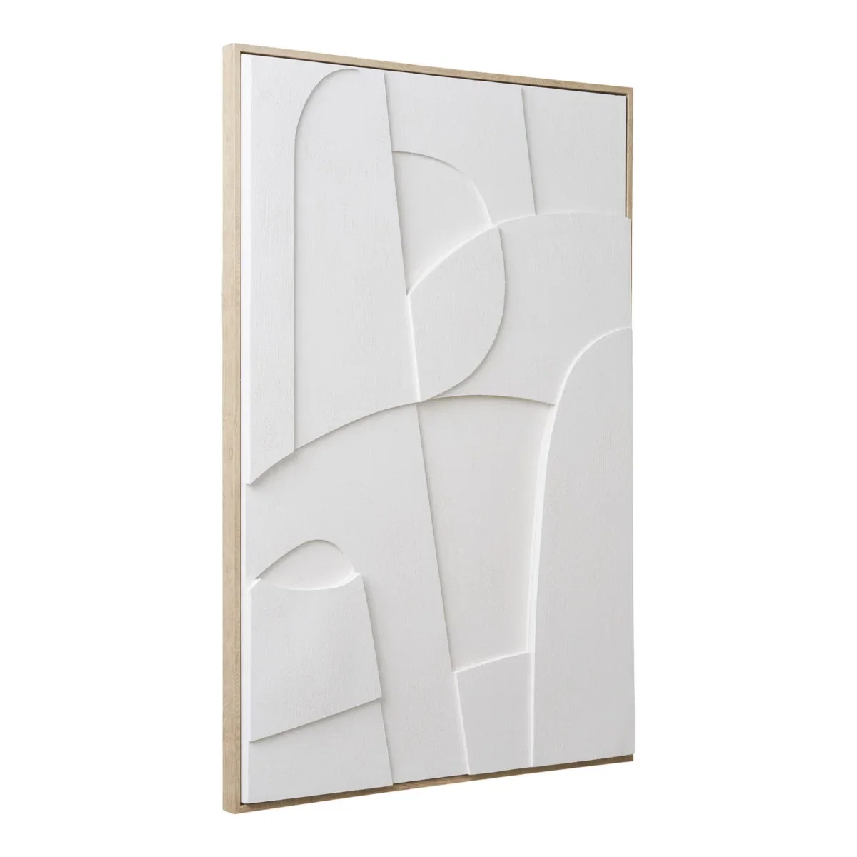Madeline Relief Wall Decoration - Relief wall decoration, white, No.1 60x90 cm - Afbeelding 2